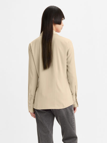 Levi's® 女款 Rilynn 絲質襯衫