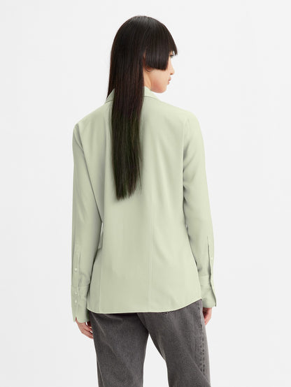 Levi's® 女款 Rilynn 絲質襯衫