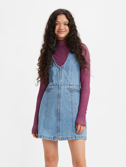 Levi's® 女款 Rio 牛仔連身裙