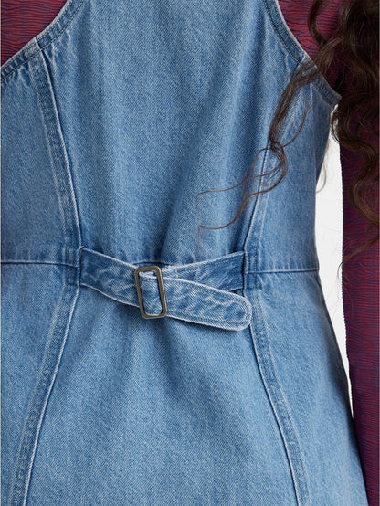 Levi's® 女款 Rio 牛仔連身裙