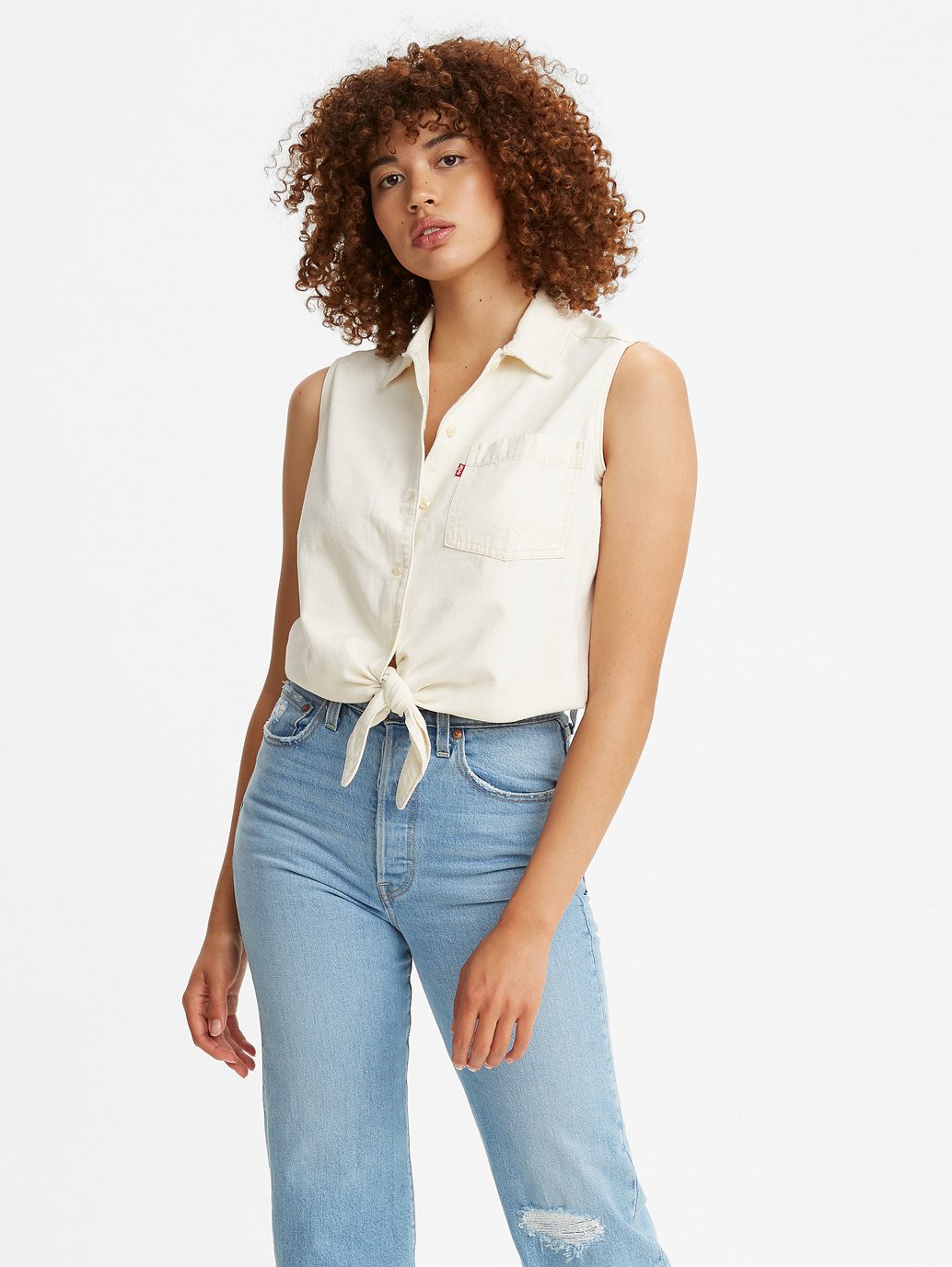 Levi's® 女款 Rumi 連結襯衫