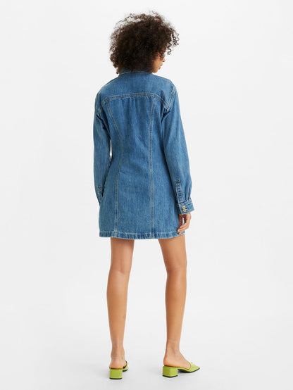 Levi's® 女用 Shay 牛仔連身裙