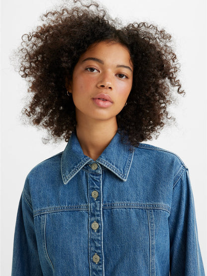 Levi's® 女用 Shay 牛仔連身裙