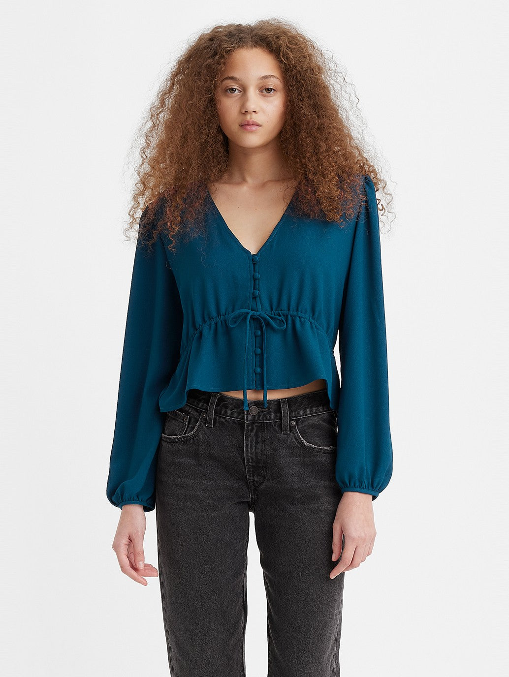 Levi's® Women's Long-Sleeve Lisa Blouse