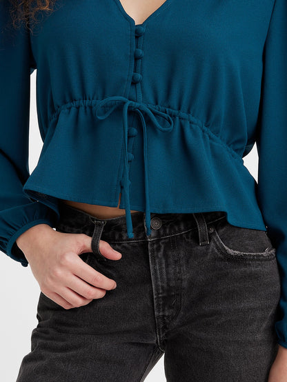 Levi's® Women's Long-Sleeve Lisa Blouse