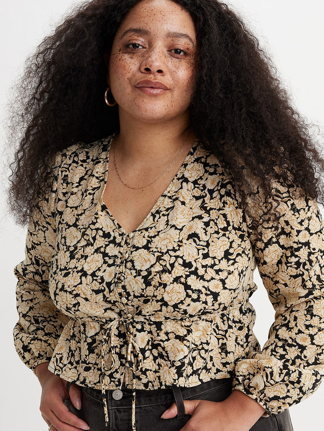 Levi's® Women's Long-Sleeve Lisa Blouse