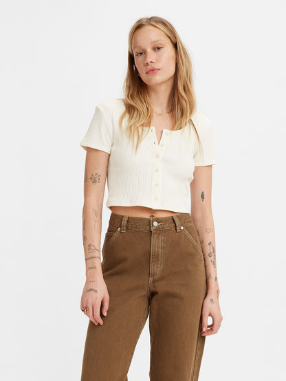 Levi's® 女款短袖 Rach 上衣