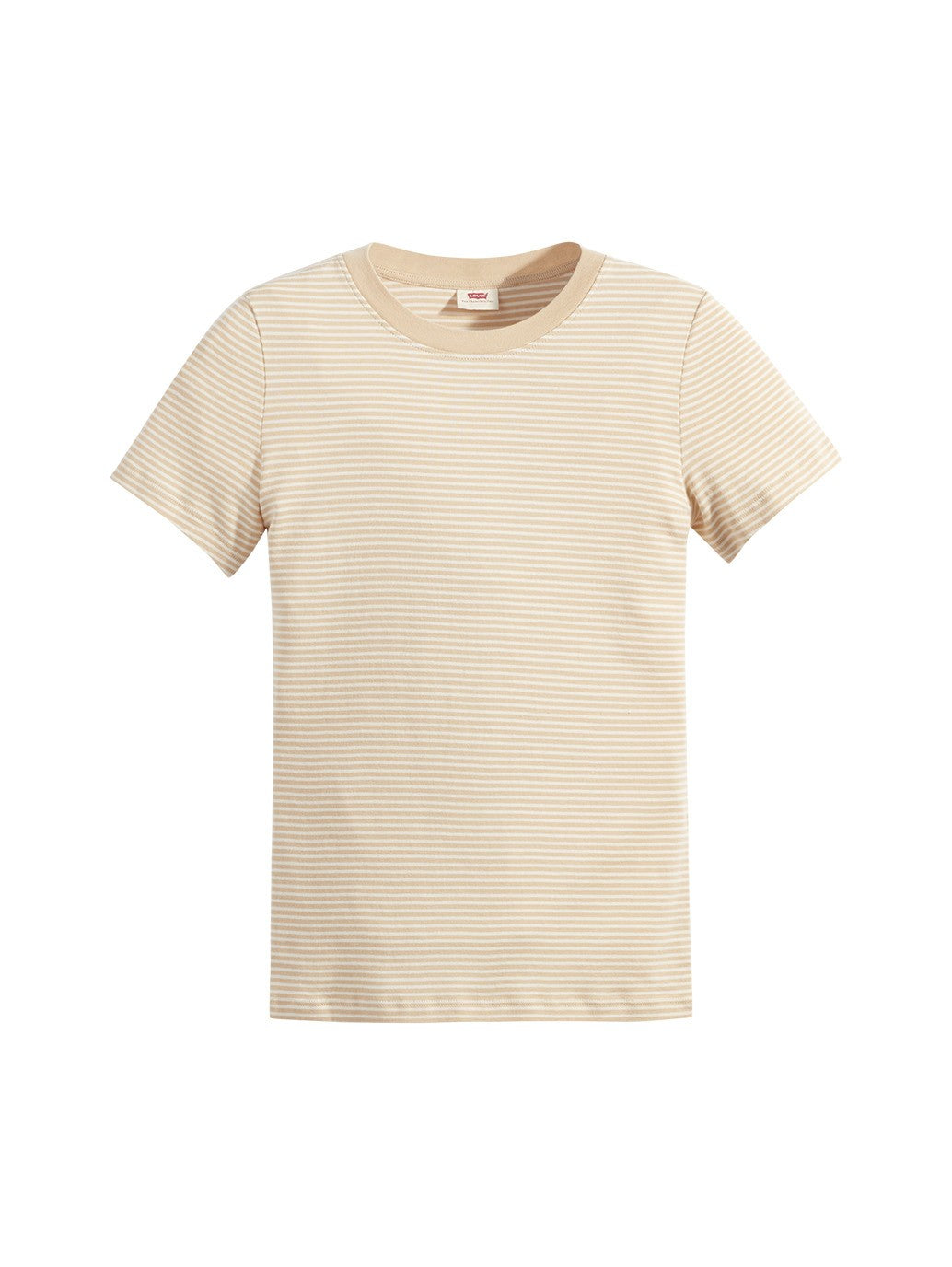 Levi's® 女款短袖羅紋嬰兒 T 卹