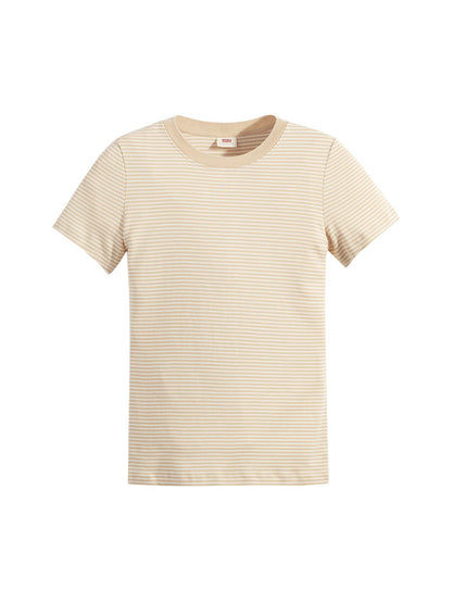 Levi's® 女款短袖羅紋嬰兒 T 卹