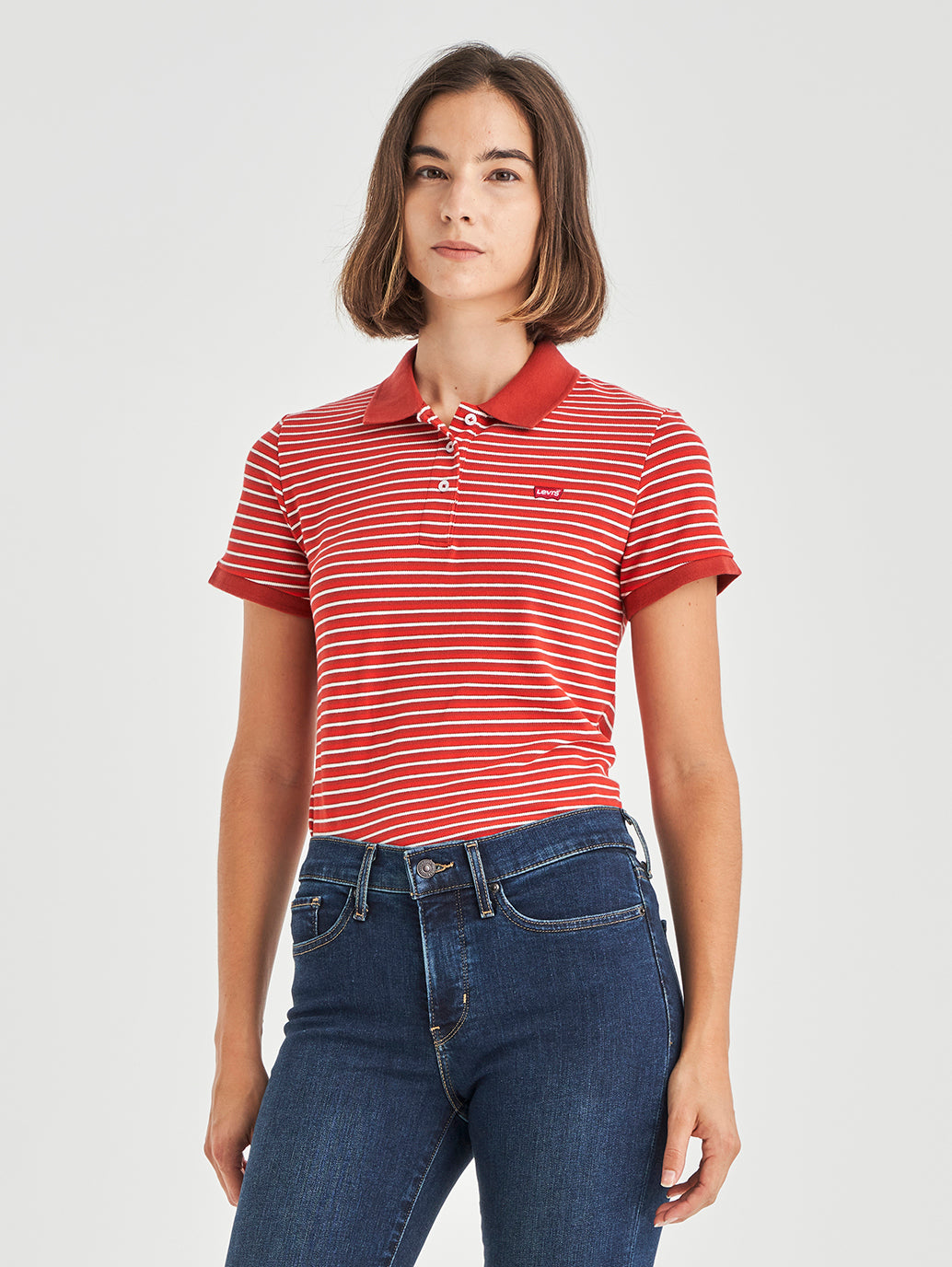 Levi's® 女士修身 Polo 衫
