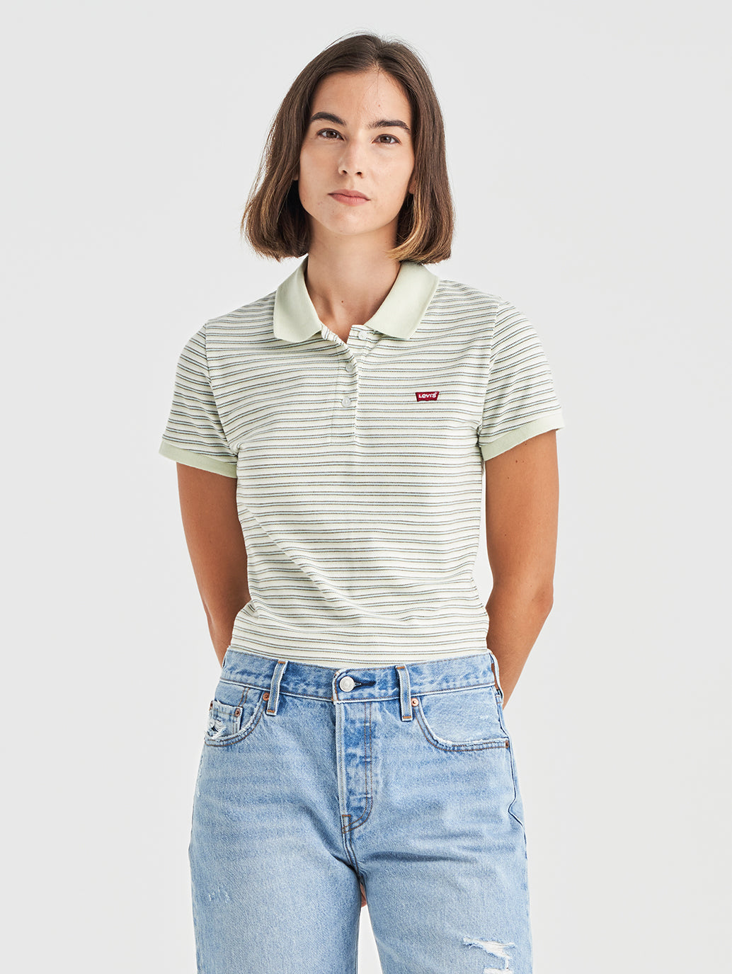 Levi's® 女士修身 Polo 衫