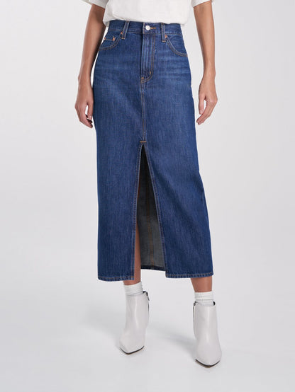 Levi's® 女式正面開衩牛仔裙