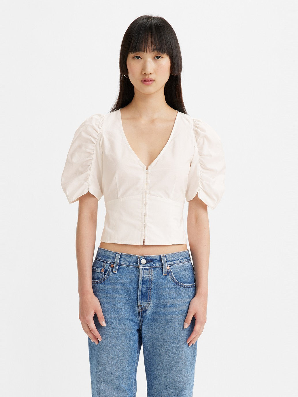 Levi's® Women's Storia Volume Sleeve Blouse
