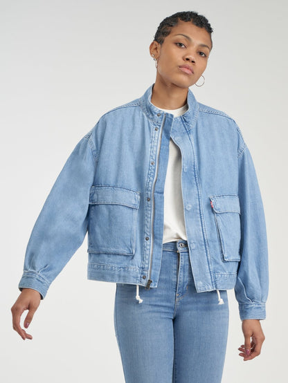 Levi's® 女款剩餘實用夾克