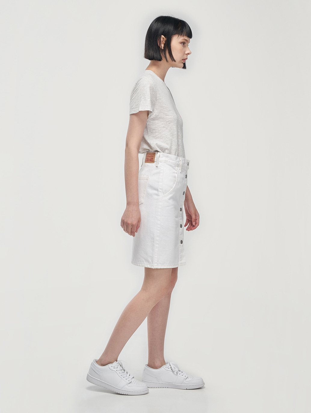Levi's® 女款精裁鉛筆牛仔裙