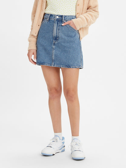 Levi's® 女款實用迷你裙