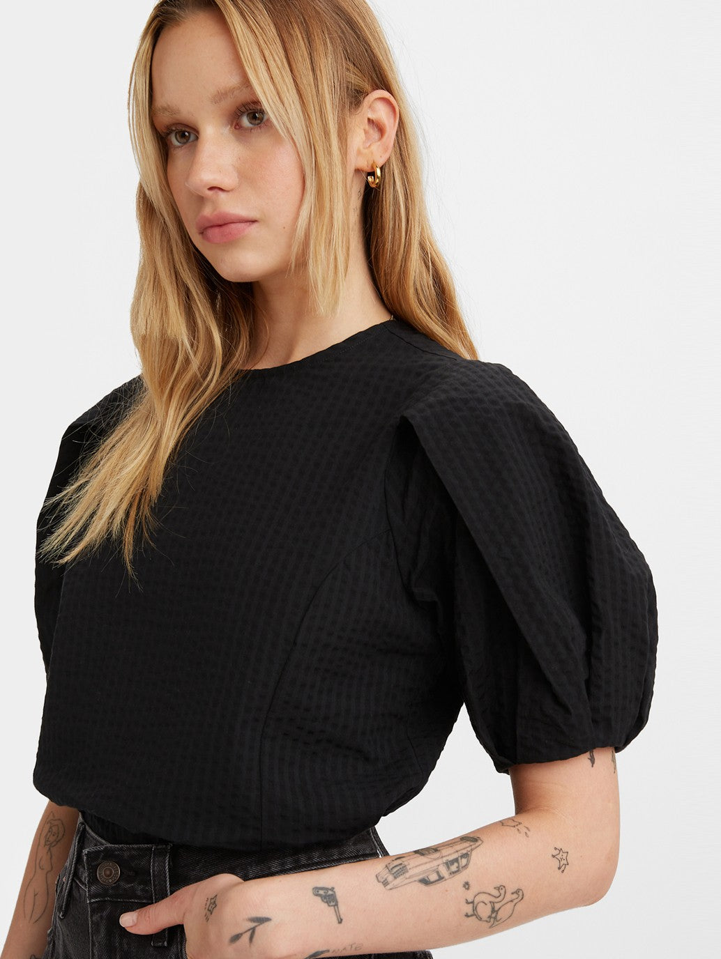 Levi's® 女款 Zaida 雕塑襯衫