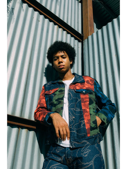 Levi's® X Bape® Zip Front Trucker Jacket