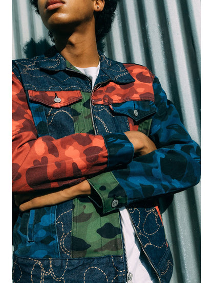 Levi's® X Bape® Zip Front Trucker Jacket