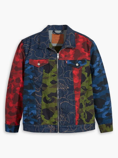 Levi's® X Bape® Zip Front Trucker Jacket