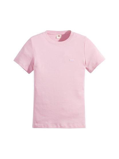 Levi's® 女款短袖羅紋嬰兒 T 卹